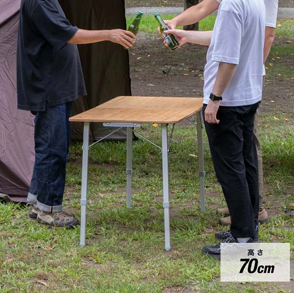 C*u様 peak アウトドアテーブル バンブー 楽天市場】【楽天1位