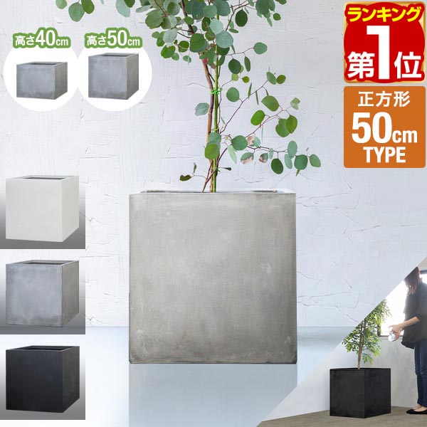 楽天市場】【楽天1位】プランター 大型 50×50cm 高さ40cm/50cm