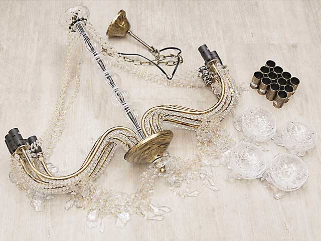 楽天市場】シャンデリア [Juliette ジュリエット] 9灯 ダークゴールド