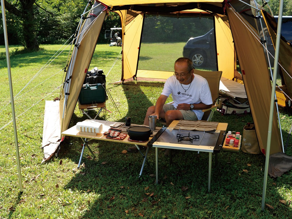 IGT アイアングリルテーブルセット snow peak