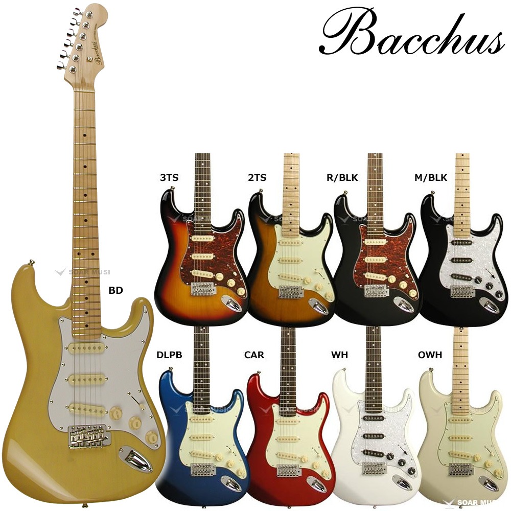 楽天市場】Bacchus バッカス BST-400R ALD エレキギター ローズウッド
