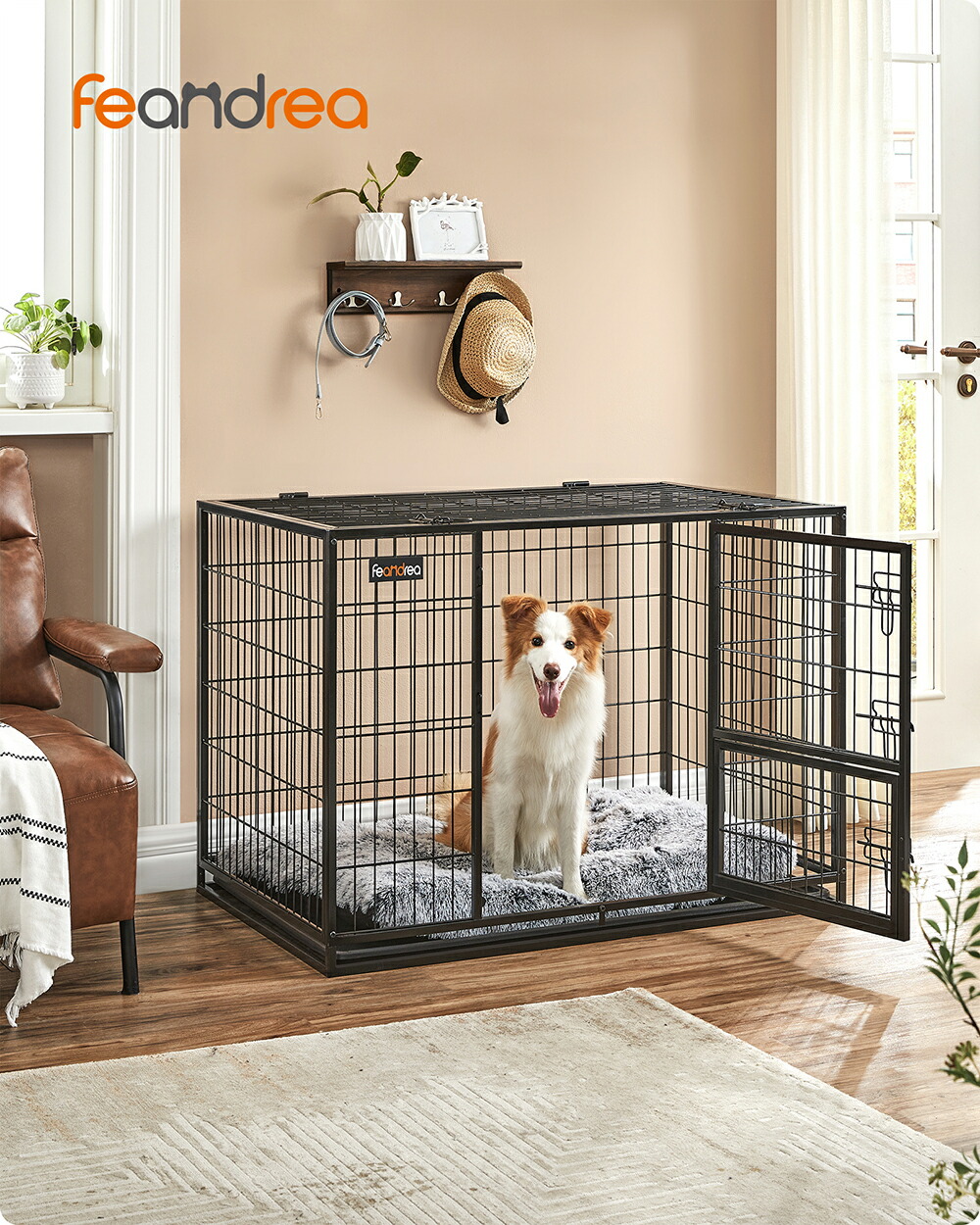 犬用ケージ 大型犬 ケージ錆びにくく丈夫 ゲージ 折りたたみ