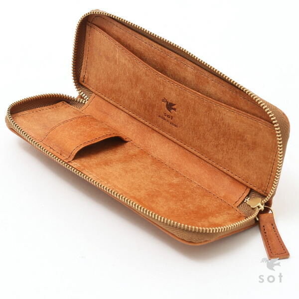 sot ペンケース プエブロ キャメル 【公式通販】