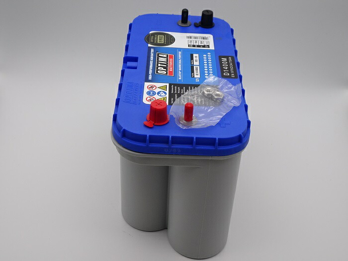 楽天市場】オプティマバッテリー【OPTIMA】ブルートップ D1400M / BT