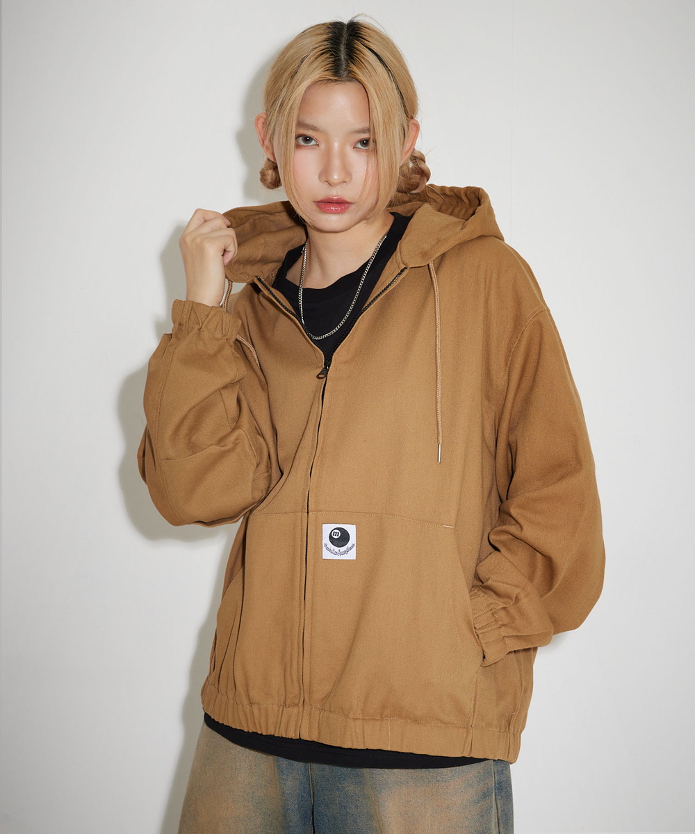 M!LK I CAN DRINK かわいすぎジップパーカー L キャンドリ M!LK I CAN