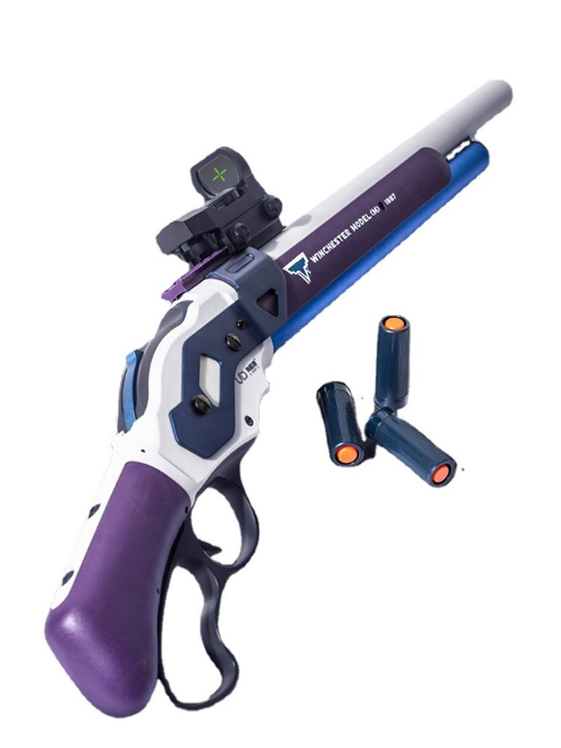 楽天市場】M1887 おもちゃ銃 エアガン 玩具銃 スポンジ弾 遠距離射撃