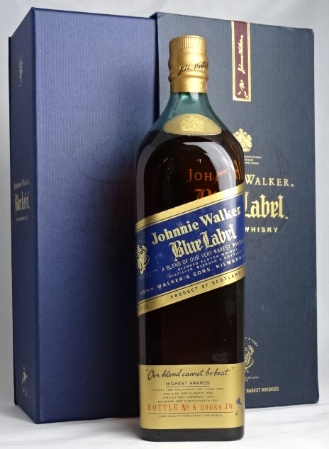 楽天市場】□オールドボトル□ ジョニーウォーカー ブルーラベル