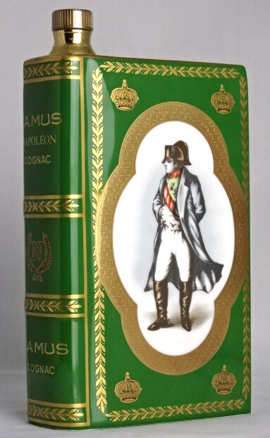 楽天市場】カミュ ナポレオン ブック 緑 700ml 40度 陶器ボトル CAMUS