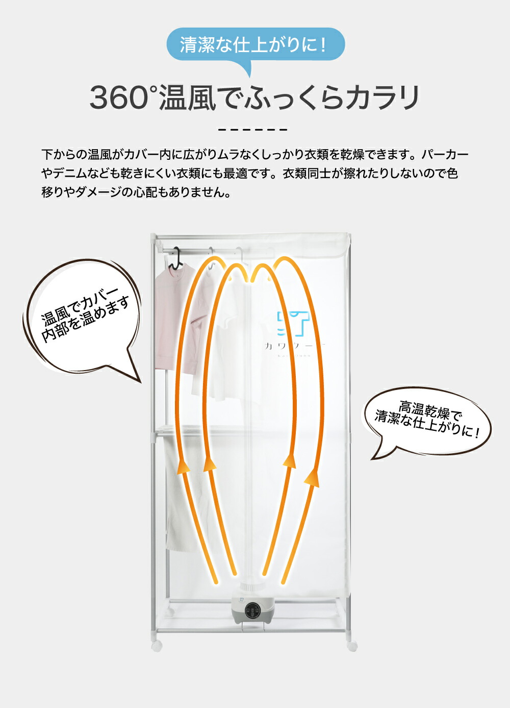 楽天市場】衣類乾燥機 部屋干し 冬の乾燥対策 温風乾燥 省エネ