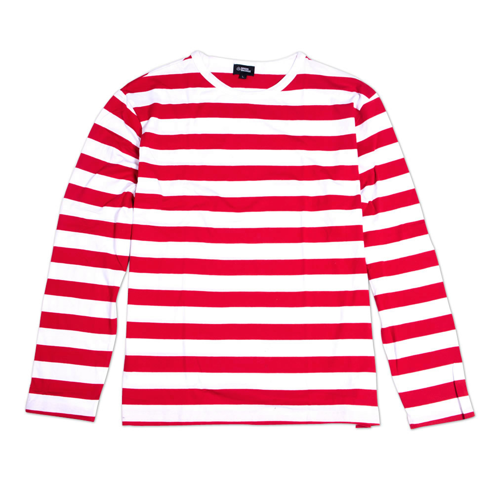 楽天市場】ボーダー Tシャツ 綿100％ 【送料無料】ボーダーロンT長袖T