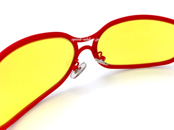 楽天市場】METAL OVAL SUNGLASS（メタルオーバルサングラス）艶消しRED