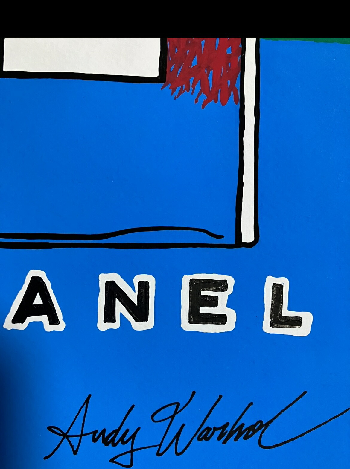 アンディウォーホル 4 水彩画 ブランドオマージュ アンディウォーホル