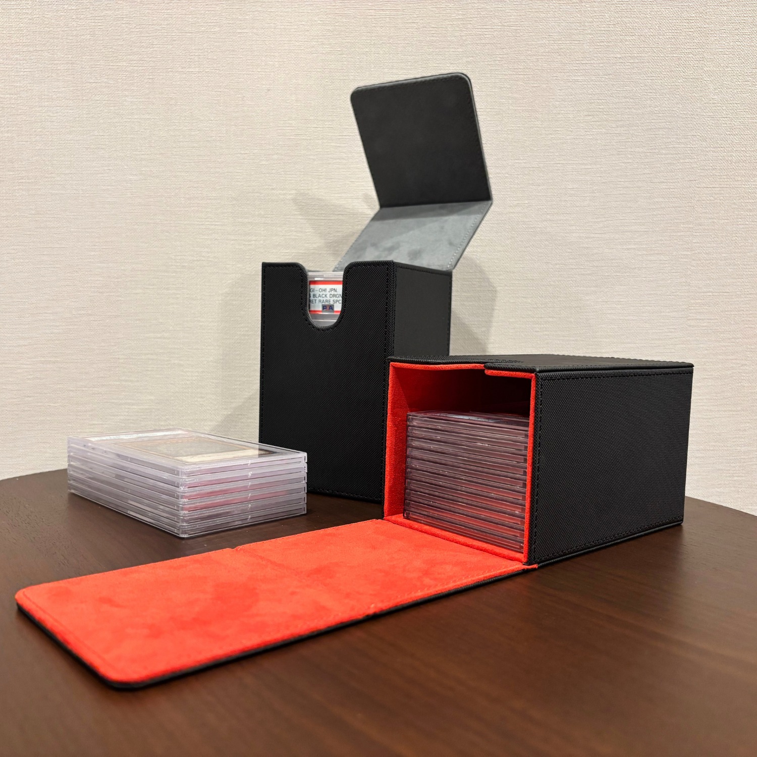 ARS 鑑定品保護ケース収納ケースBlue×3set