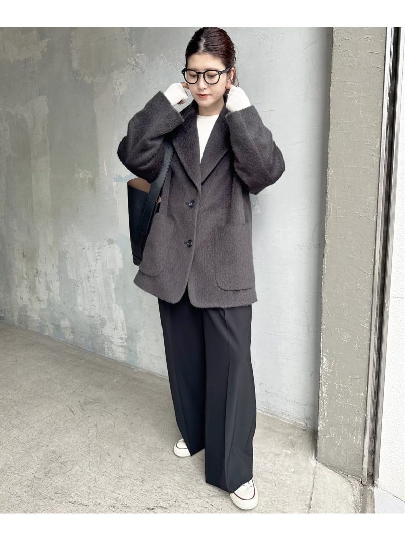 楽天市場】【SALE／30%OFF】シャギージャケットコート Spick & Span