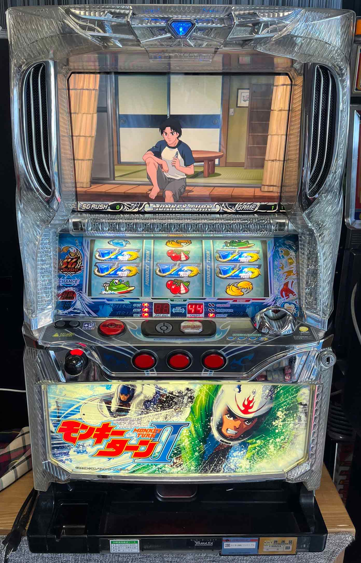 パチスロ実機 モンキーターン(初代) 不要機付き Yahoo!オークション