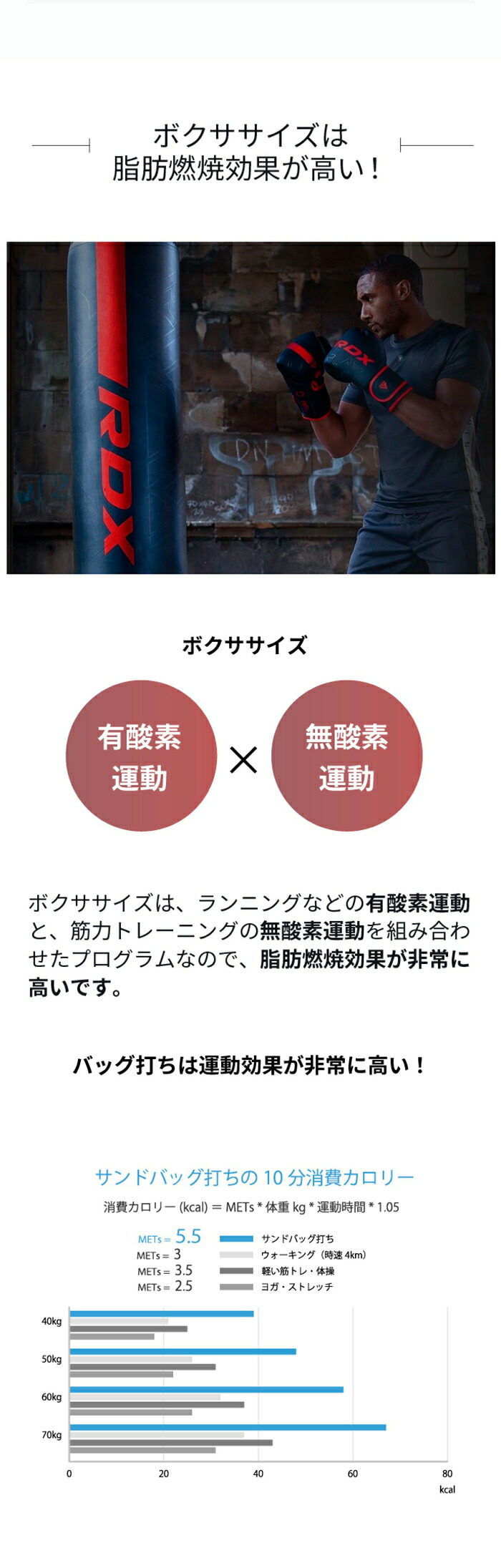 楽天市場】【RDX 公式】スタンディングバッグ サンドバッグ 181cm 自立