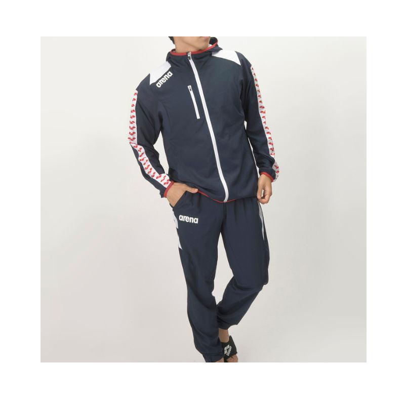 楽天市場】アリーナ ジャージ 上下 メンズ クロスジャージ 水泳