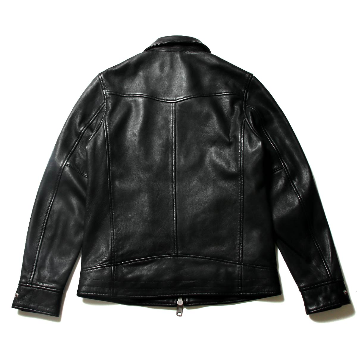 楽天市場】シングルライダースジャケット メンズ 秋 冬 ラムレザー 襟