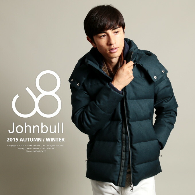 楽天市場】Johnbull ジョンブル ウールサージダウンジャケット16468
