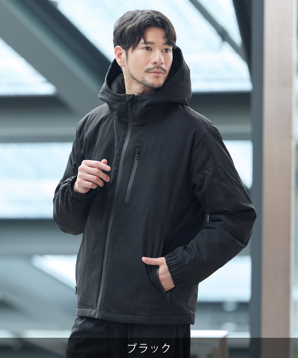楽天市場】中綿ジャケット アウター ブルゾン メンズ 冬 冬服 洗える