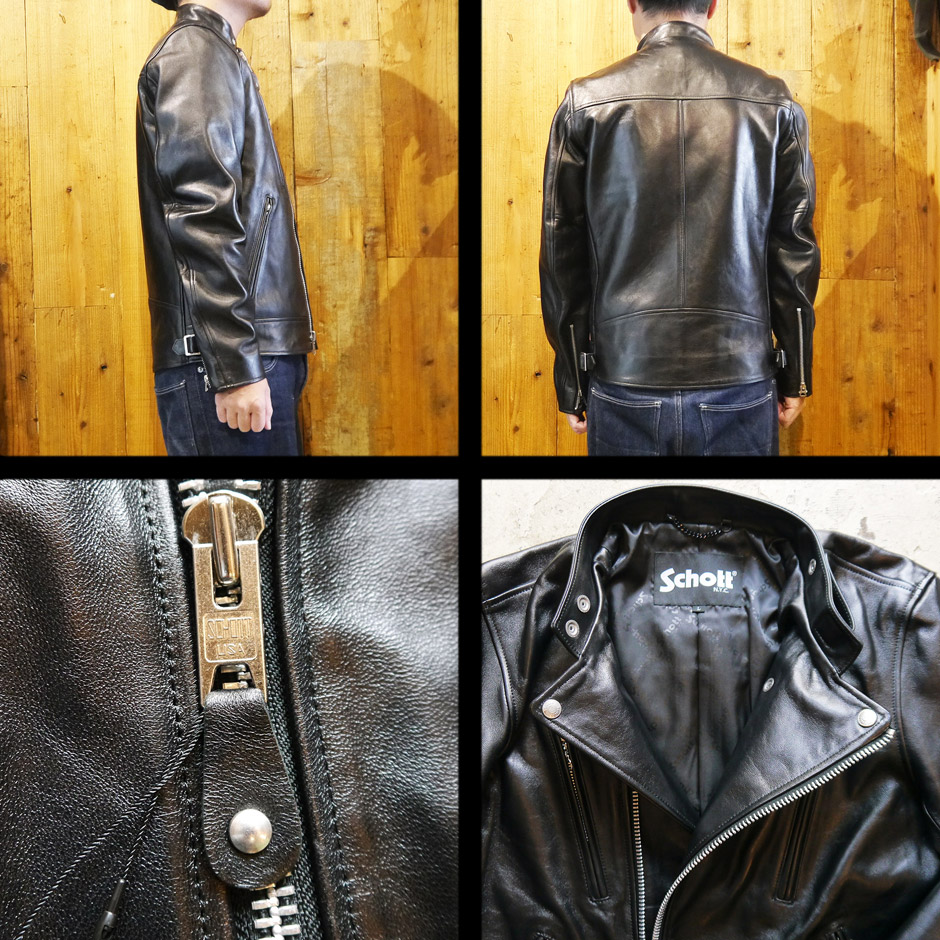 楽天市場】Schott ライダースジャケット ダブルライダースジャケット