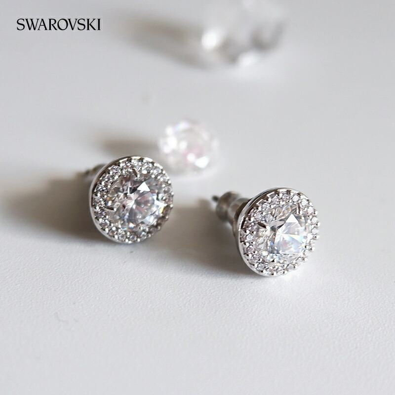 楽天市場】【P×5倍！】 スワロフスキー Una Angelic スタッドピアス
