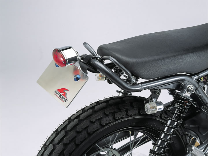 グラストラッカーFI 純正 テールカウル 社外フェンダーレスキット付