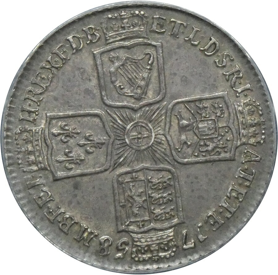 楽天市場】ANACS AU55 シリング銀貨 ジョージ二世 銀貨 ANACS鑑定 1758