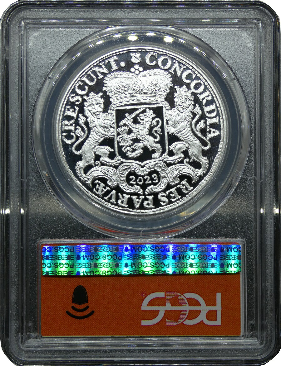 楽天市場】PCGS鑑定 MS70 オランダ 2023年 シルバーライダー