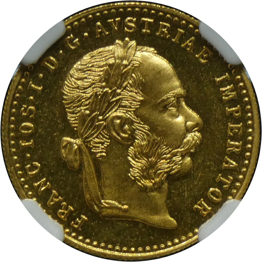 楽天市場】1915年 オーストリア フランツ ヨーゼフ1世 ダカット金貨