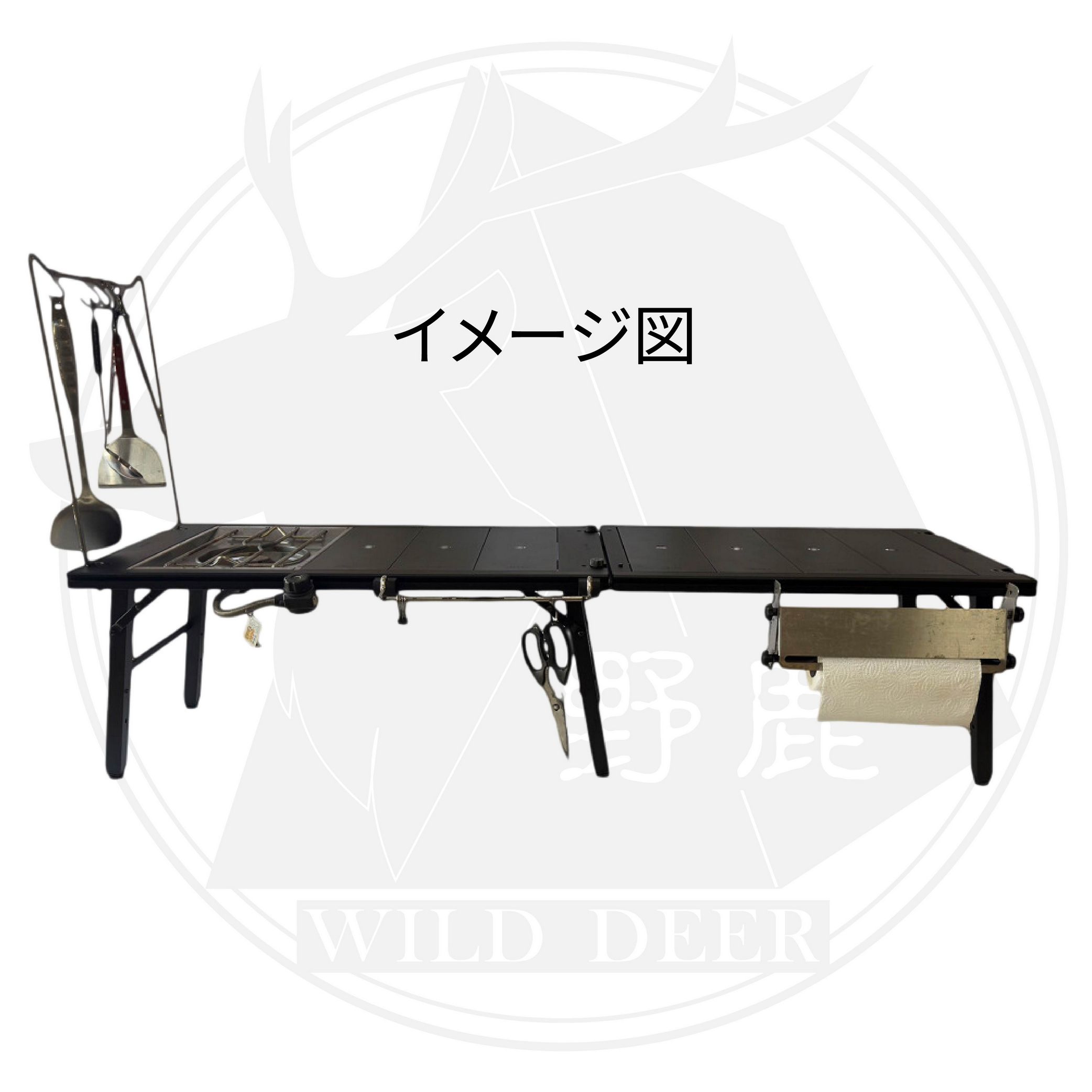 IGTキャンプテーブル ORO's-THREE（3ユニット）キングオローK190 IGT