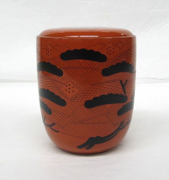 楽天市場】＜茶道具・茶器、棗＞薄茶器 細棗 玄々斎好み写し 曙棗(蓬莱