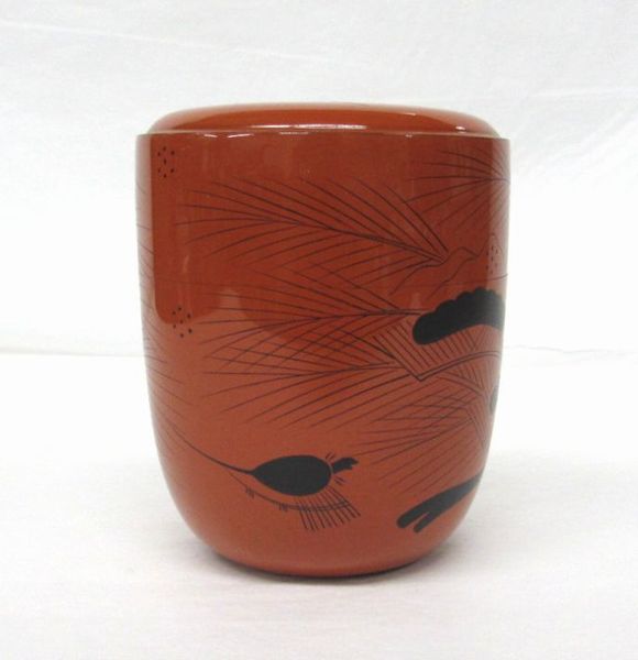 楽天市場】＜茶道具・茶器、棗＞薄茶器 細棗 玄々斎好み写し 曙棗(蓬莱