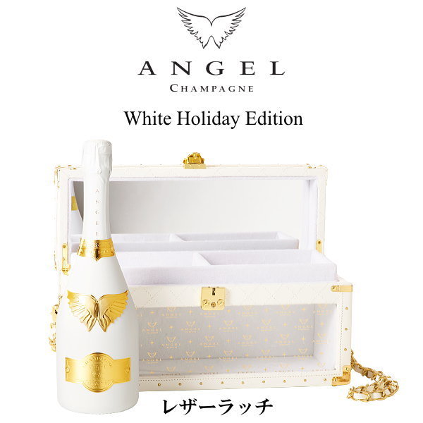 エンジェル シャンパン ホリデー ホワイト ロゼ クリスマス ファー 27