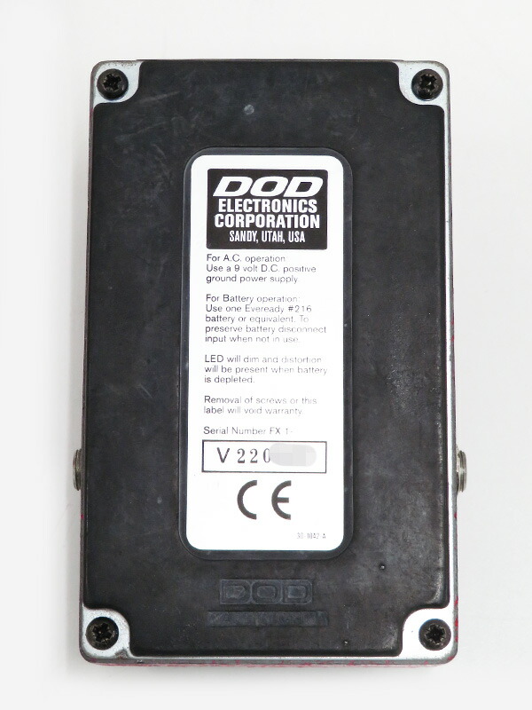 エフェクター Dethl fx86 USA製 動作確認済み 箱付き エフェクター