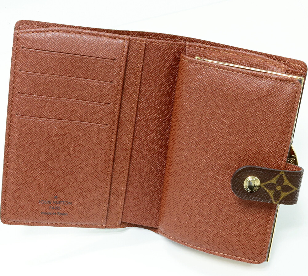 楽天市場】ルイヴィトン 二つ折りがま口財布(小銭入れあり) モノグラム