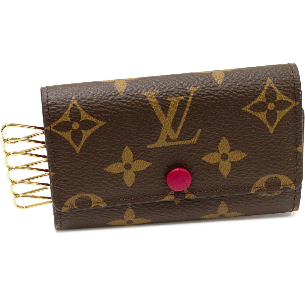 楽天市場】ルイヴィトン 6連キーケース モノグラム フューシャ