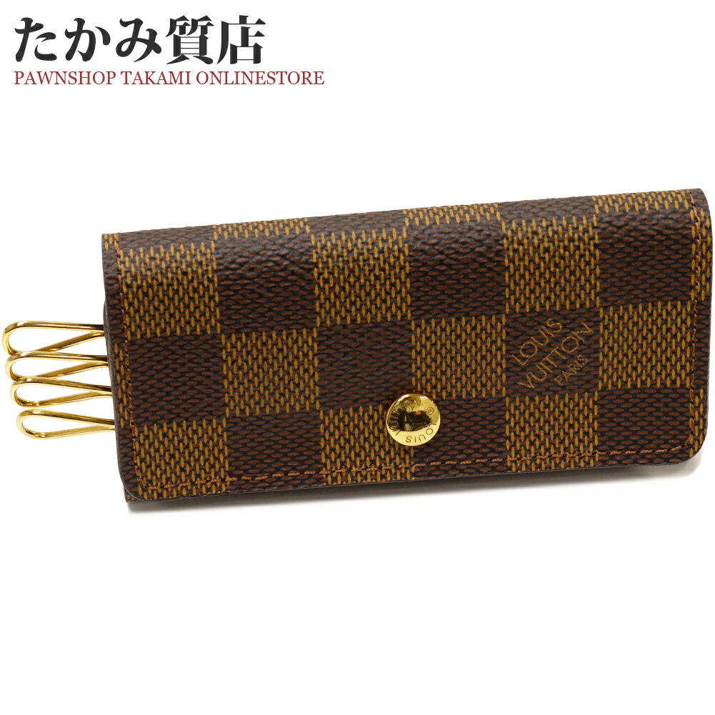 楽天市場】ルイヴィトン 4連キーケース ダミエ ミュルティクレ4