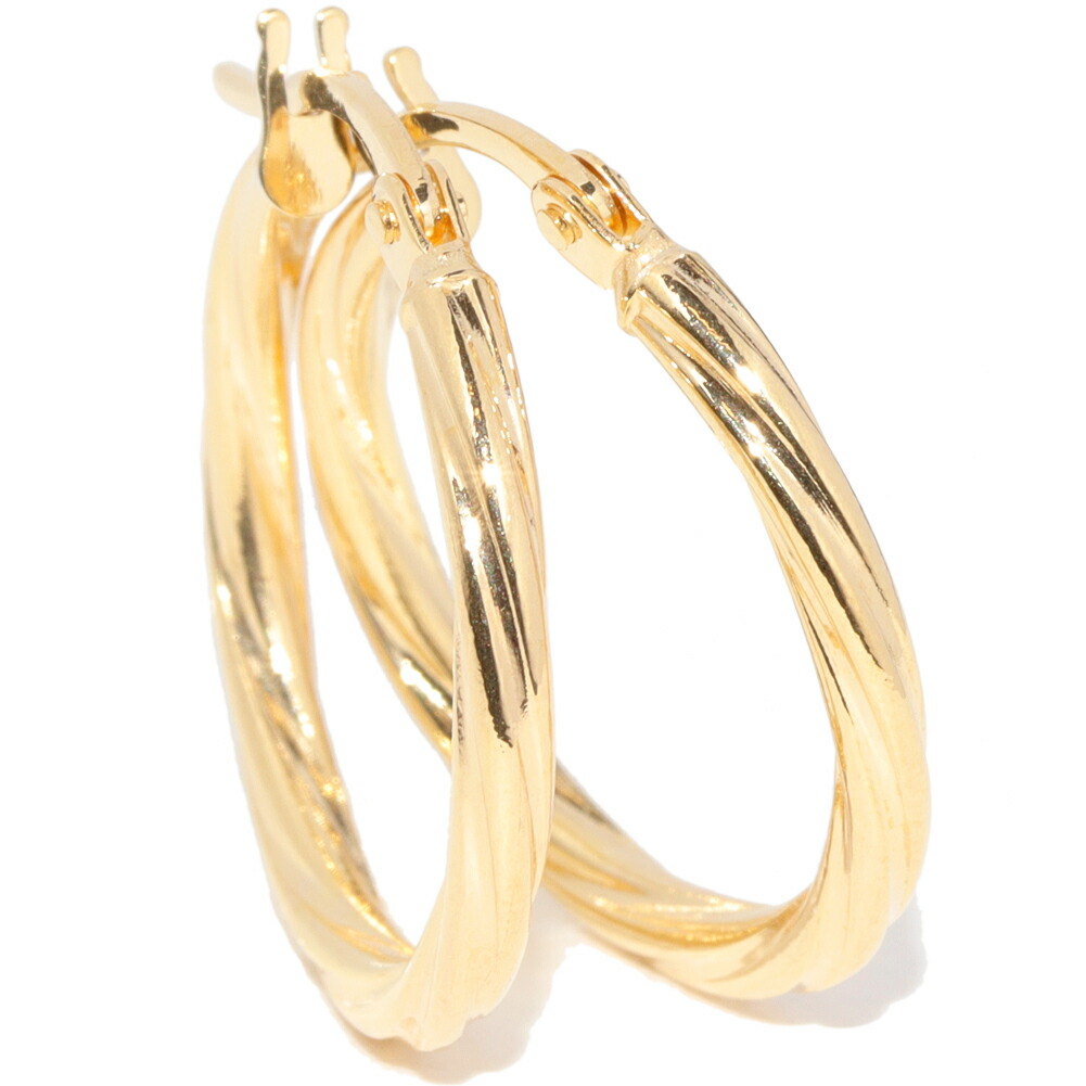 楽天市場】ウノアエレ ピアス K18YG フープピアス : たかみ質店楽天市場店