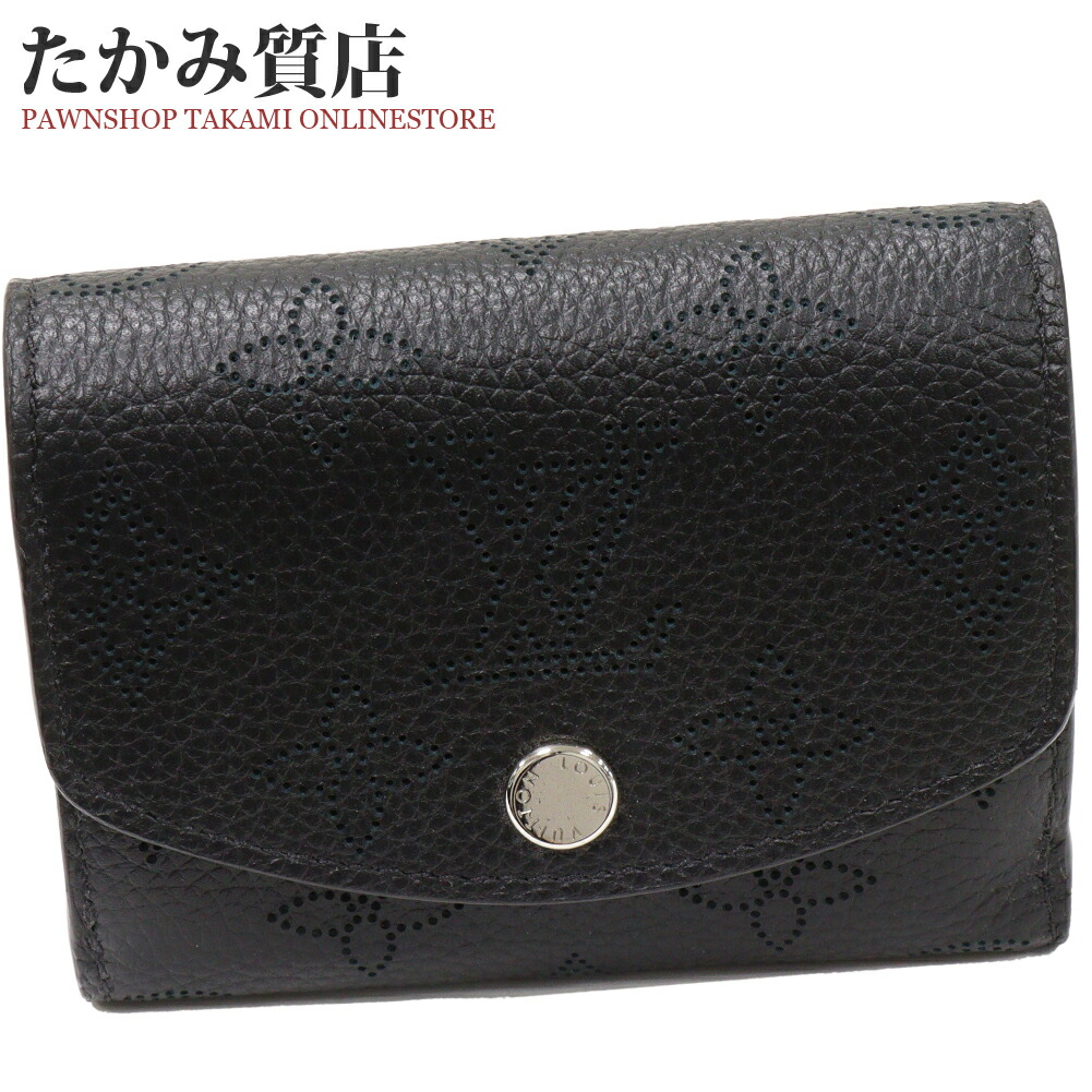 ルイ・ヴィトンMahinaポルトフォイユ・イリス XS 三つ折り財布