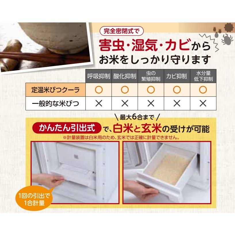 楽天市場】(3年保証) アルインコ 米びつクーラー 20kg用 TRA21 米収納