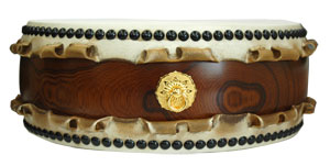 楽天市場】平胴太鼓 平太鼓 極上品 1尺8寸(鼓面:54cm)