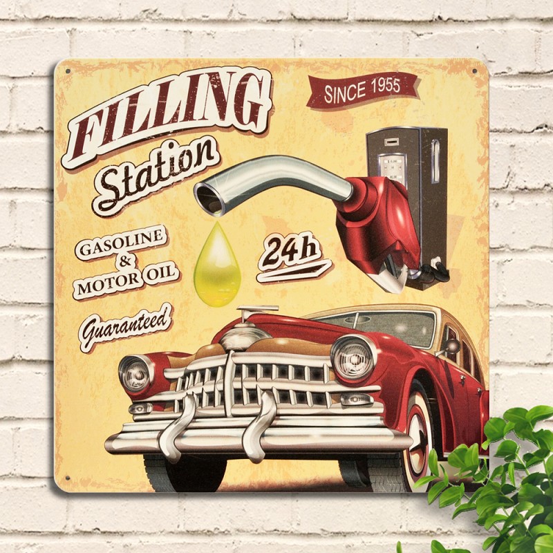 昭和 レトロ ブリヂストン 看板 ガレージ 旧車 BS ヴィンテージ 昭和