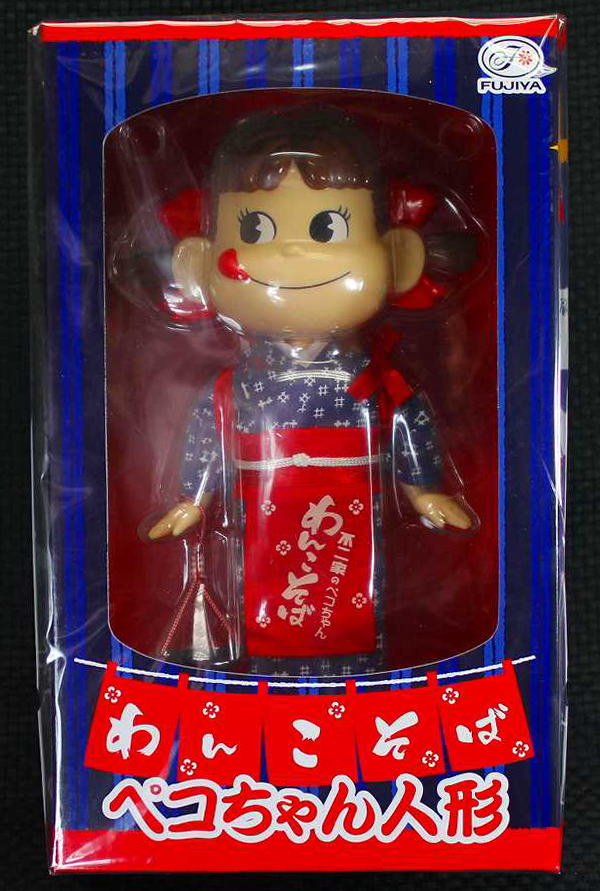楽天市場】ぺこちゃん東北紀行人形わんこそばペコちゃん人形【未開封