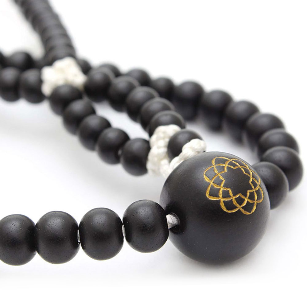 楽天市場】＼桐箱入り＆3ヶ月保証／ 【創価学会 念珠 男性用 黒檀/紫檀