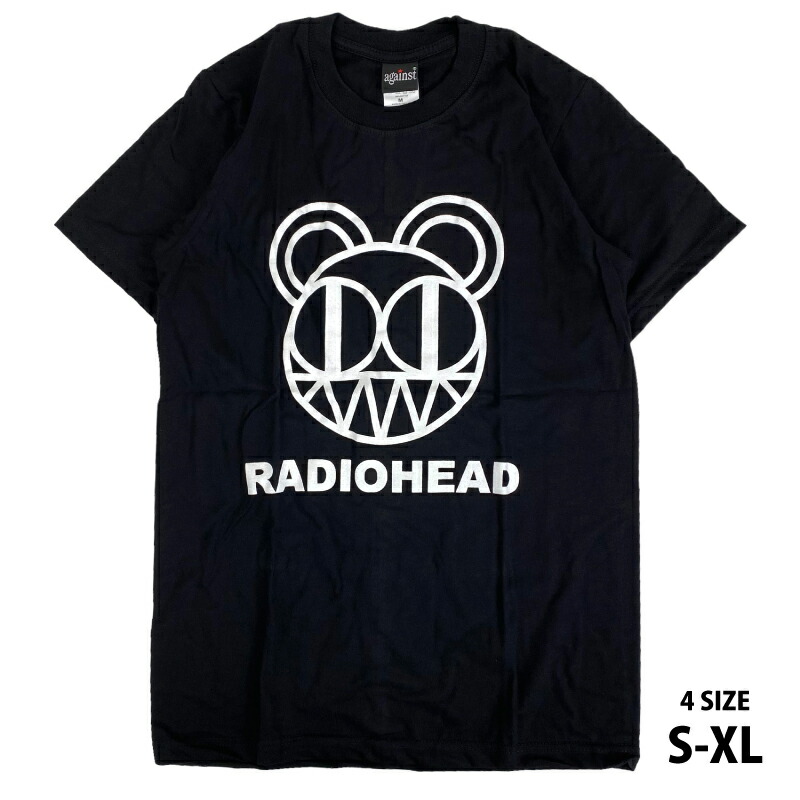 楽天市場】Radiohead T-shirt レディオヘッド Tシャツ 半袖 Bear Logo