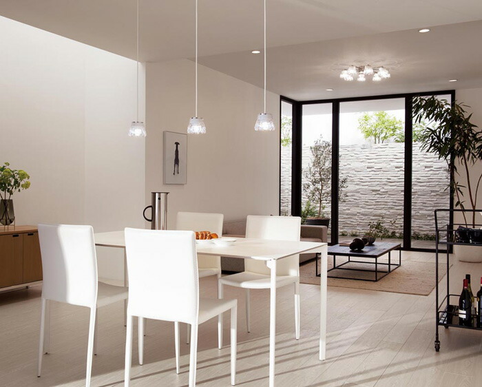 楽天市場】ペンダントライト 北欧 小型 アクリル LED 透明 ODELIC