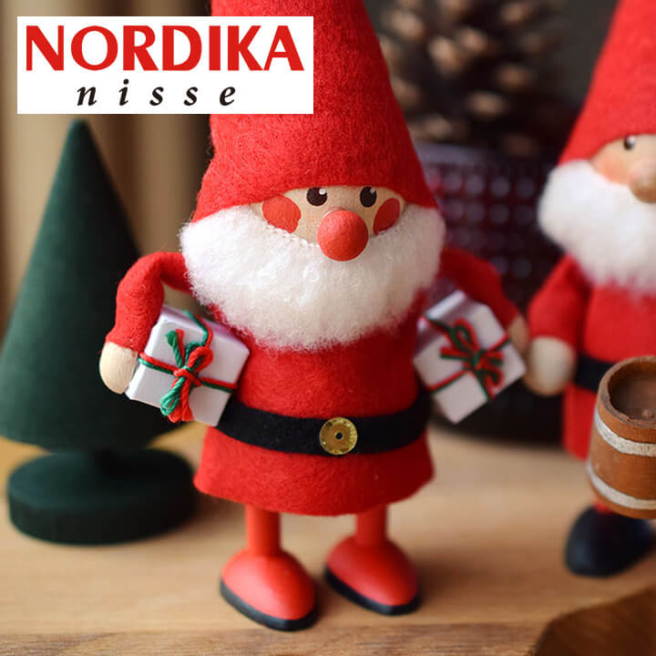 楽天市場】【送料無料】 欲張りサンタ ノルディカニッセ 北欧の人形