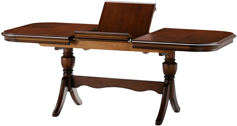 MARUNI /マルニ木工】地中海ロイヤルダイニングテーブル 伸縮 拡張