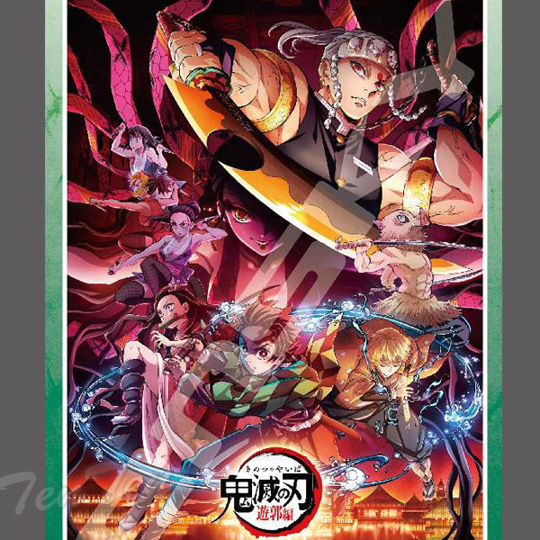 原画展限定！完成品鬼滅の刃 ジグソーパズル フレーム付